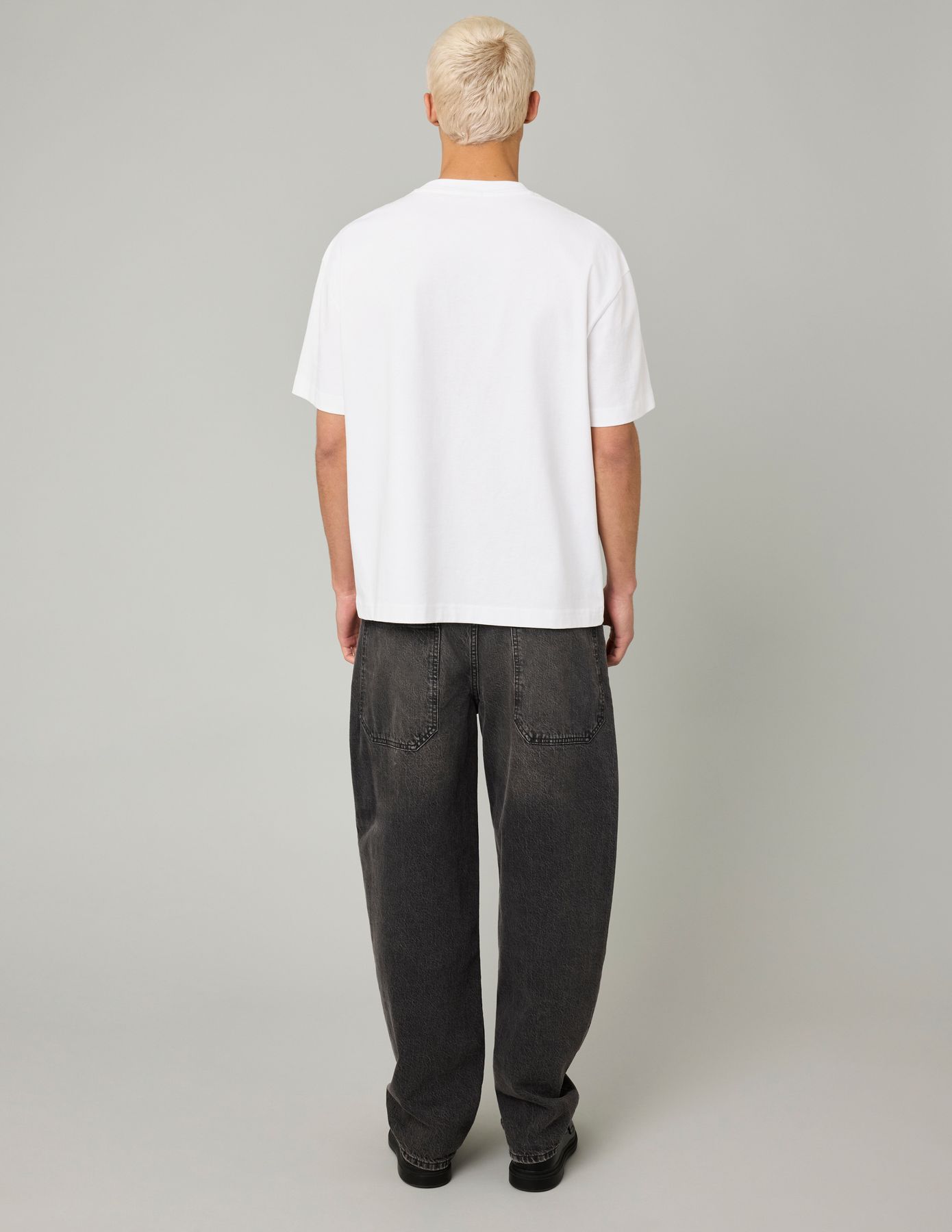 T-shirt boxy poche