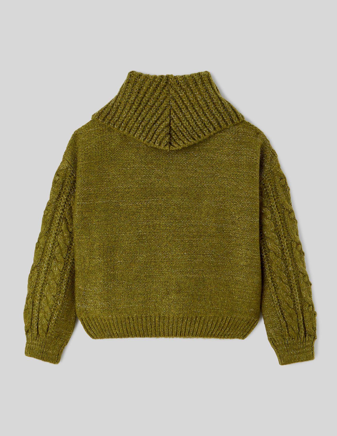 Pull col roulé