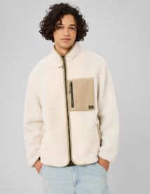 Veste zipp&eacute;e sherpa