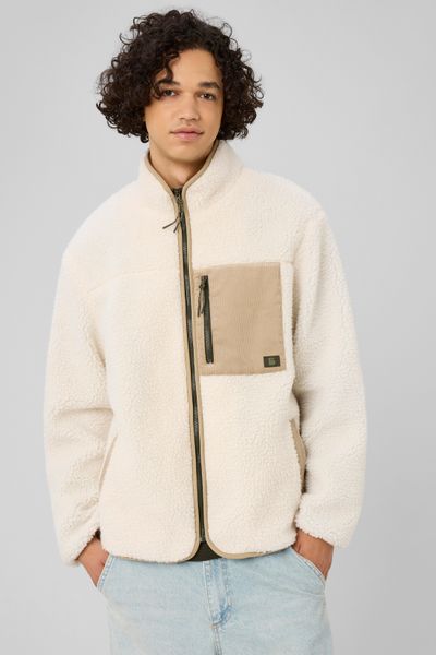 Veste zipp&eacute;e sherpa
