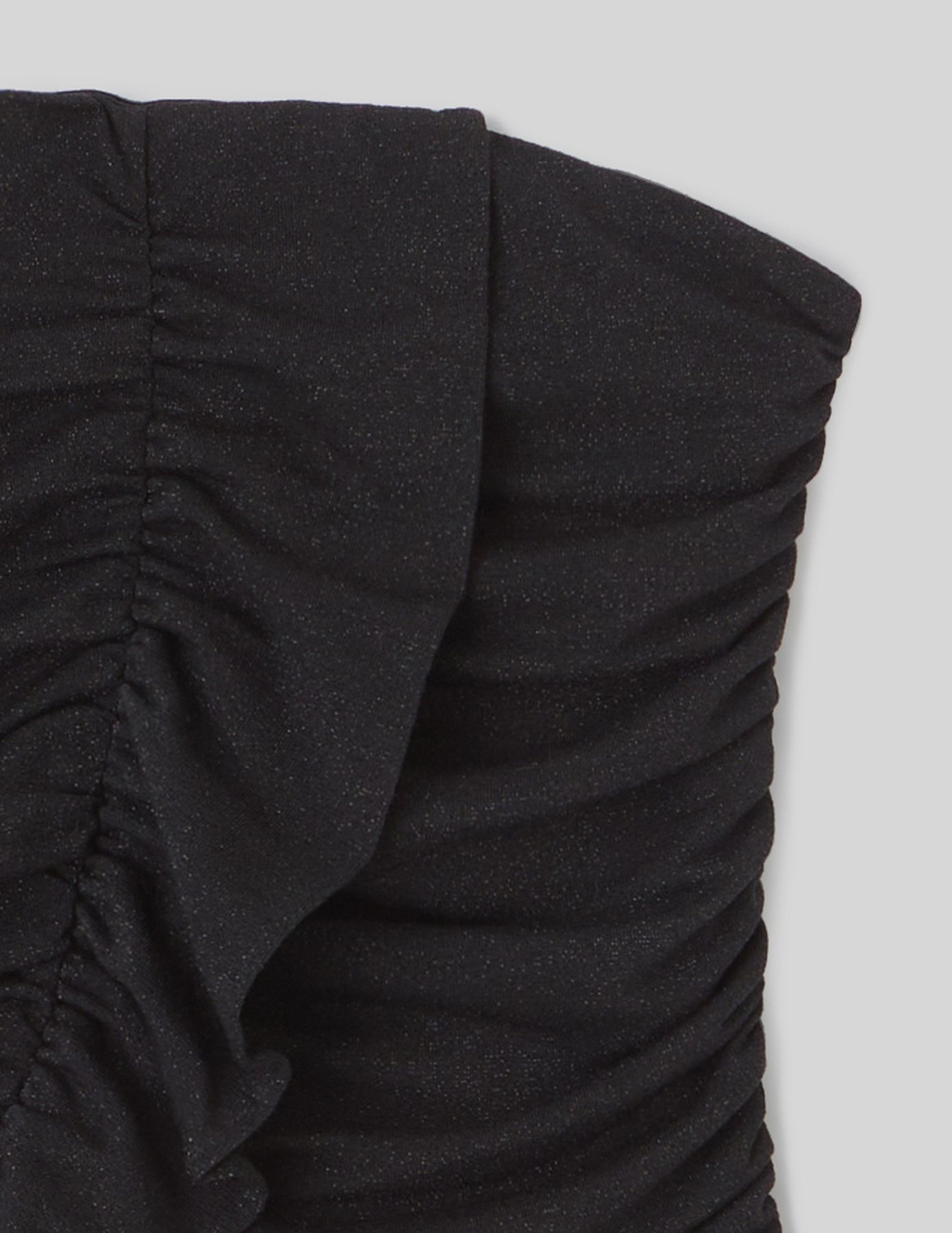 Bustier à volant pailleté