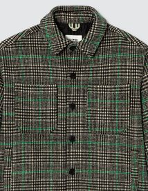 Veste surchemise à carreaux