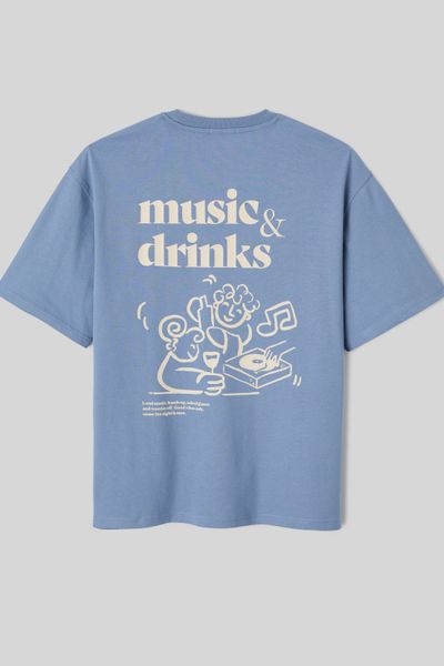 T-shirt animation devant/dos