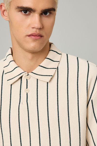 Polo &agrave; rayures