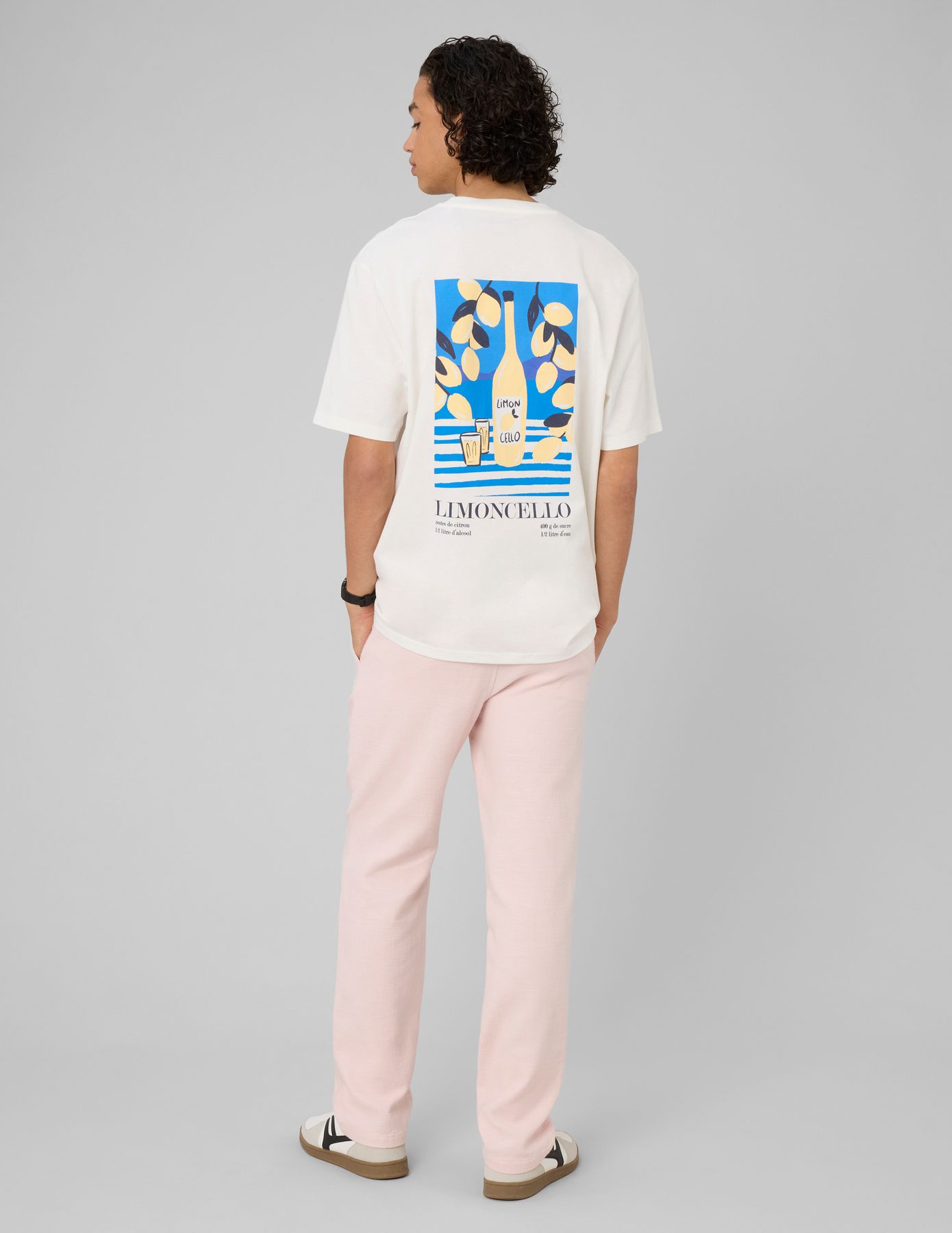 Pantalon textur&eacute;