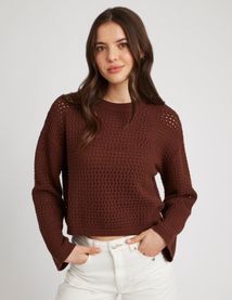 Pull en crochet