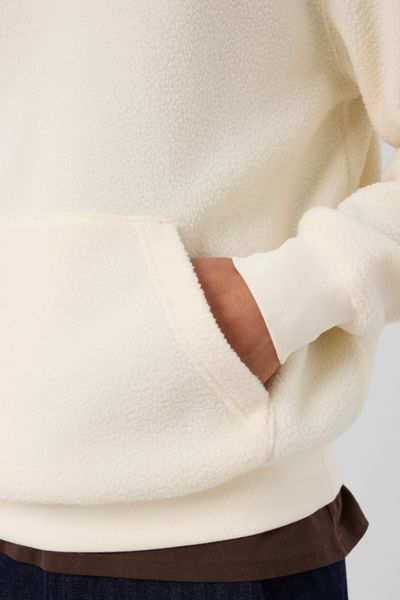 Sweat mati&egrave;re sherpa