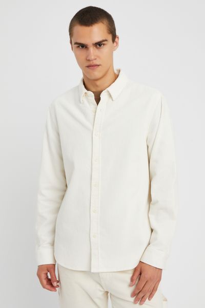 Chemise droite en velours