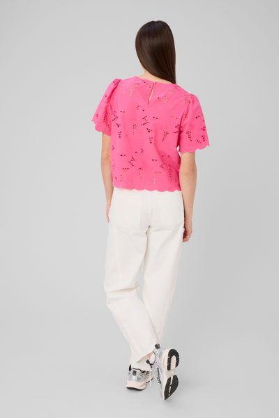 Blouse en broderie anglaise