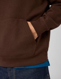 Sweat &agrave; capuche imprim&eacute; devant / dos