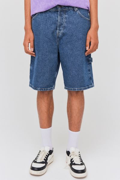 Bermuda denim charpentier