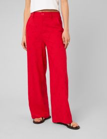 Pantalon broderie anglaise
