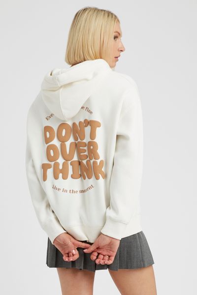 Sweat à capuche imprimé
