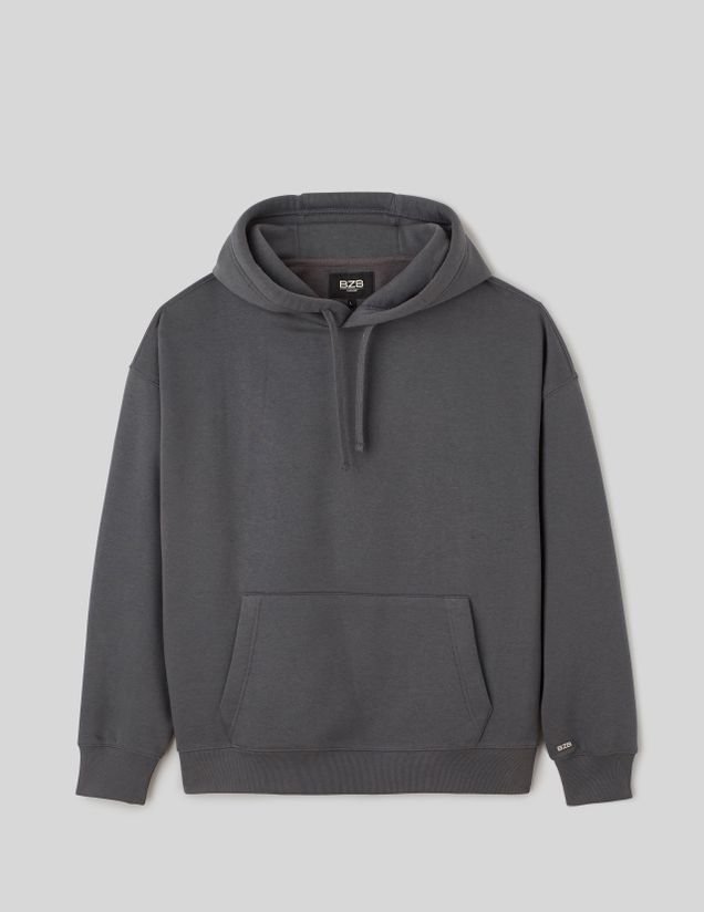 Sweat à capuche boxy