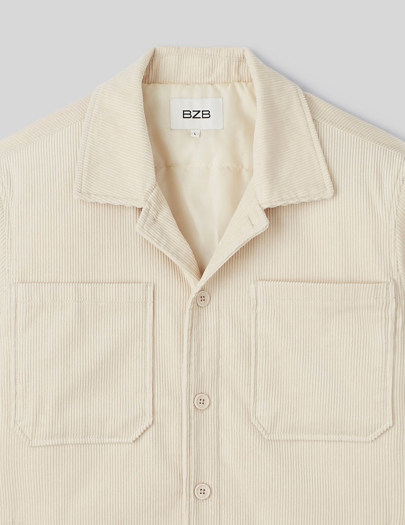Veste surchemise velours
