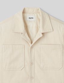 Veste surchemise velours