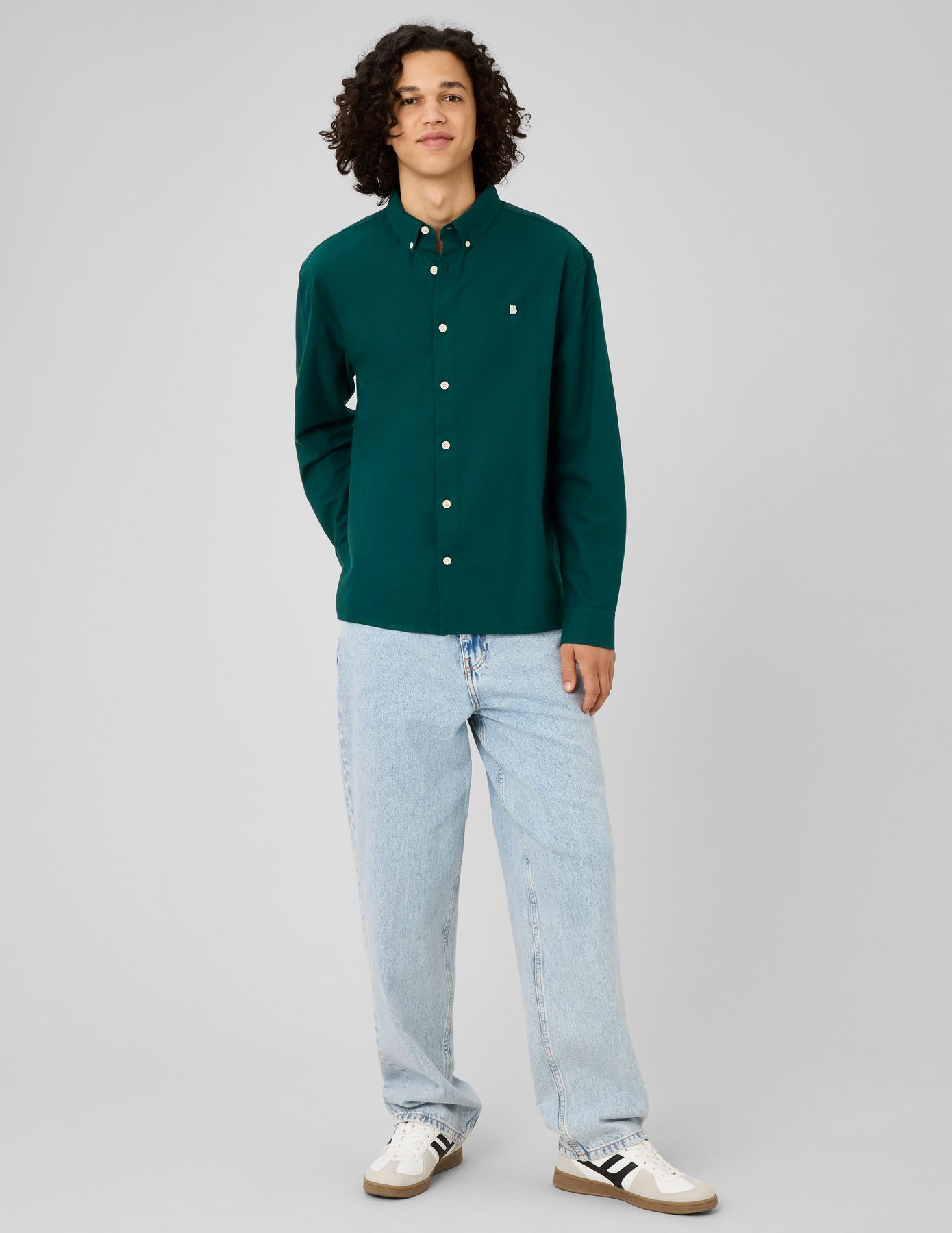Chemise oxford unie