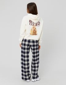 Pantalon &agrave; carreaux