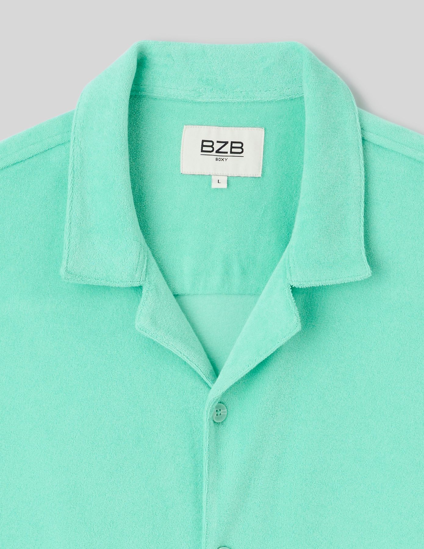 Chemise manches courtes &eacute;ponge