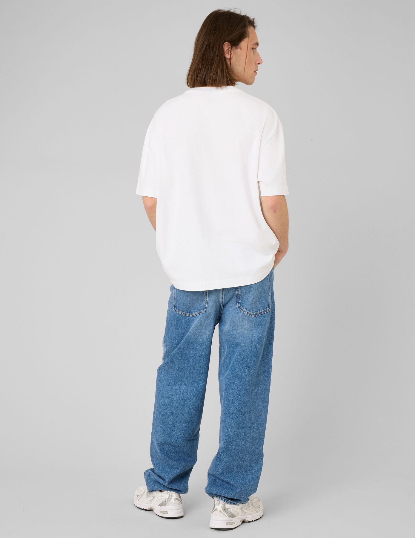 Jean loose double stone