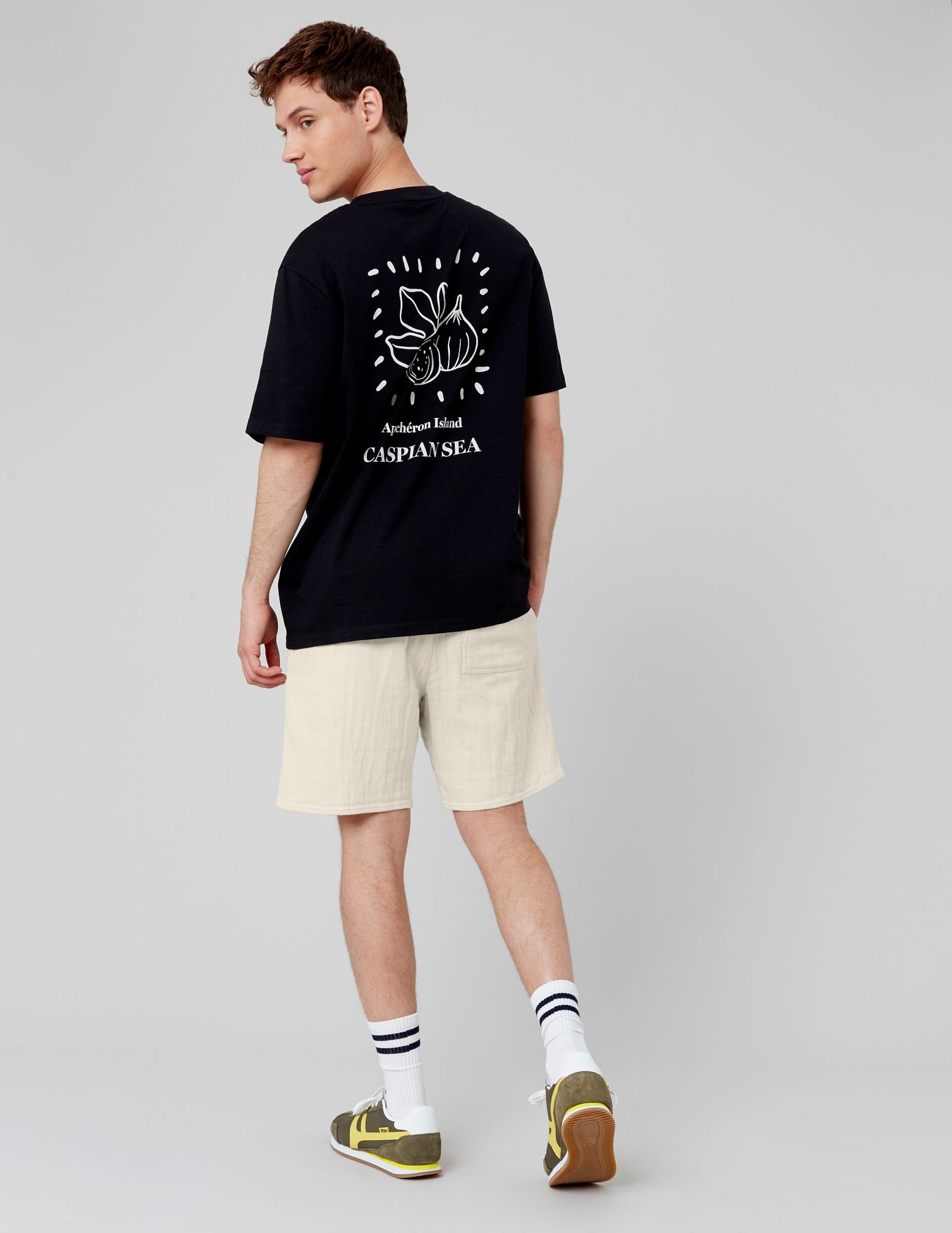 Bermuda gaze de coton