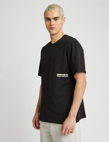 T-shirt imprimé devant dos