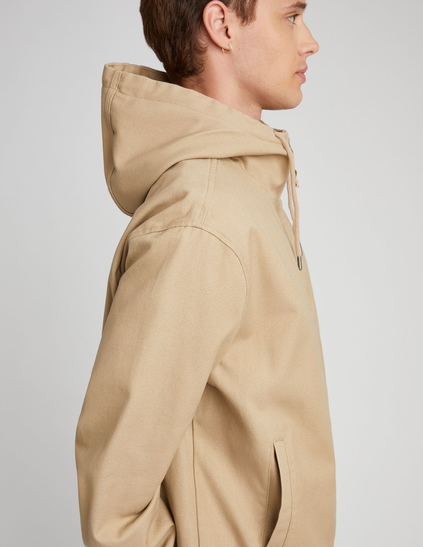 Blouson à capuche zippée