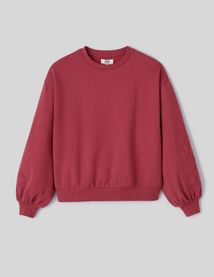 Sweat brodé manches