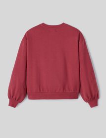 Sweat brodé manches