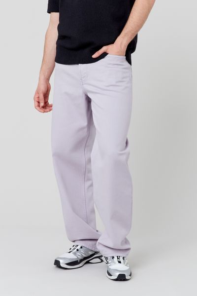 Pantalon loose de couleur