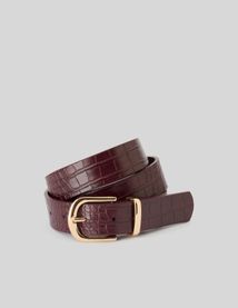 Ceinture effet croco