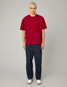 T-shirt boxy poche