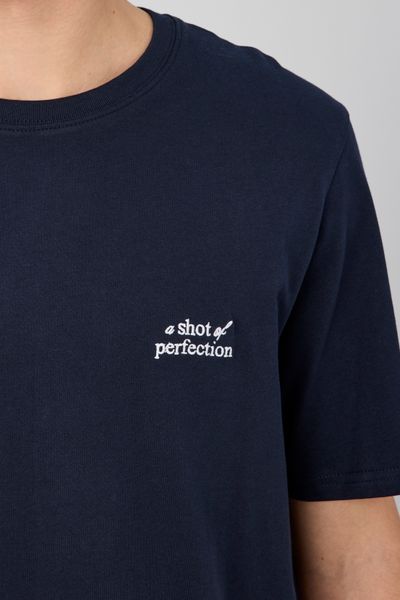 T-shirt broderie poitrine