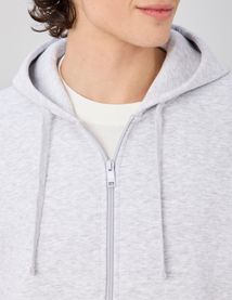 Sweat zipp&eacute; &agrave; capuche