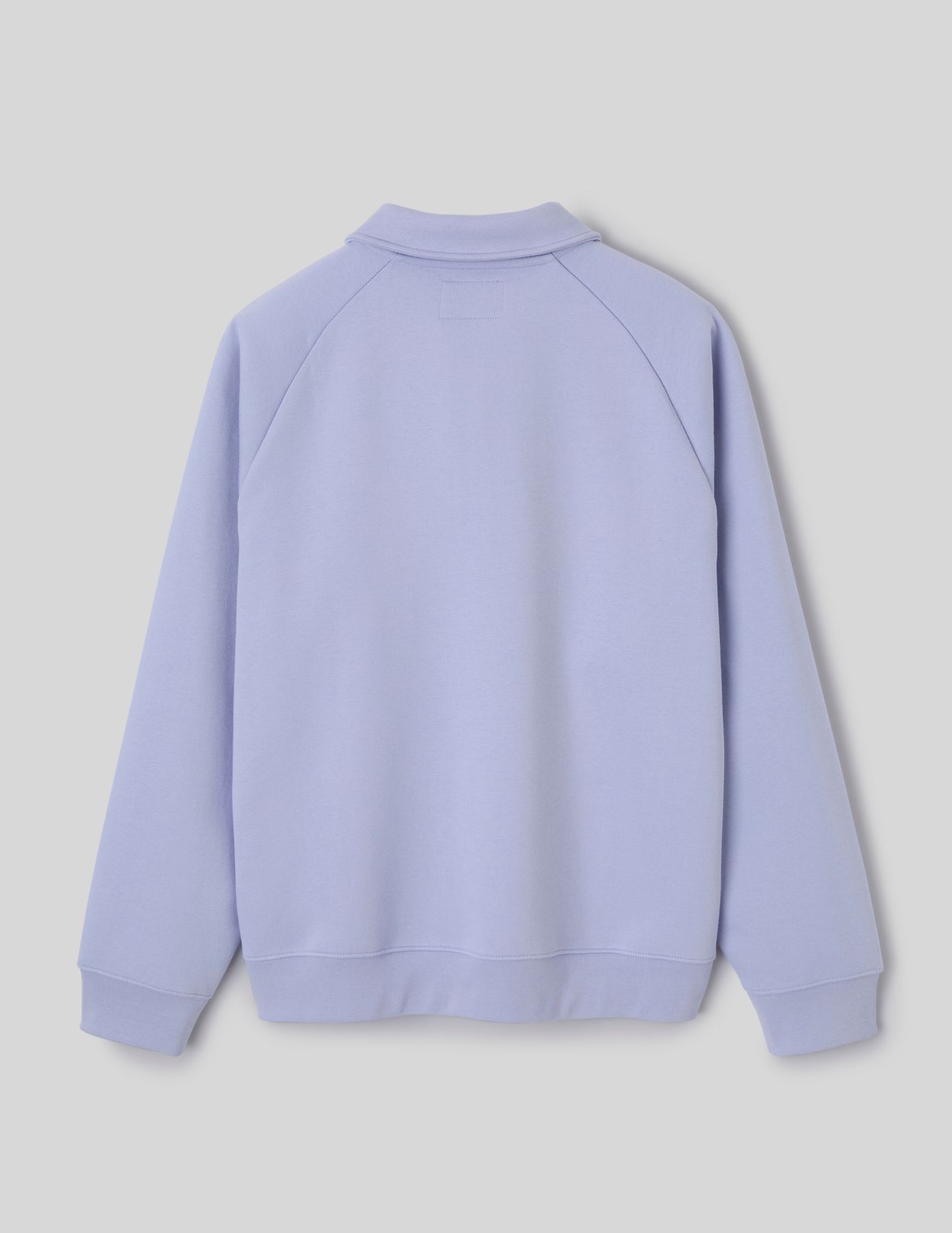Sweat col polo zipp&eacute;