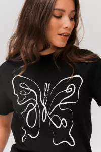 t shirt imprimé femme
