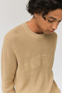 pull col rond homme