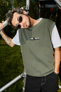 sweat sans manches homme