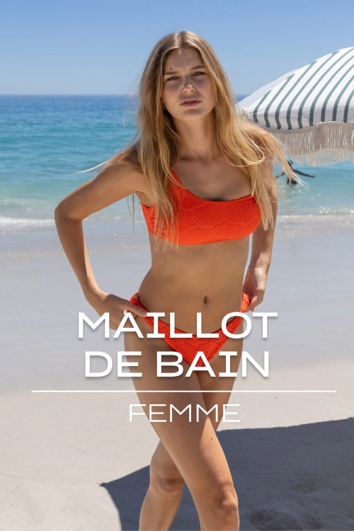 Short de bain femme