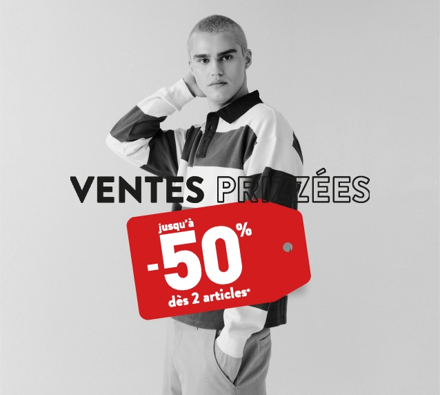 Ventes prizzées homme