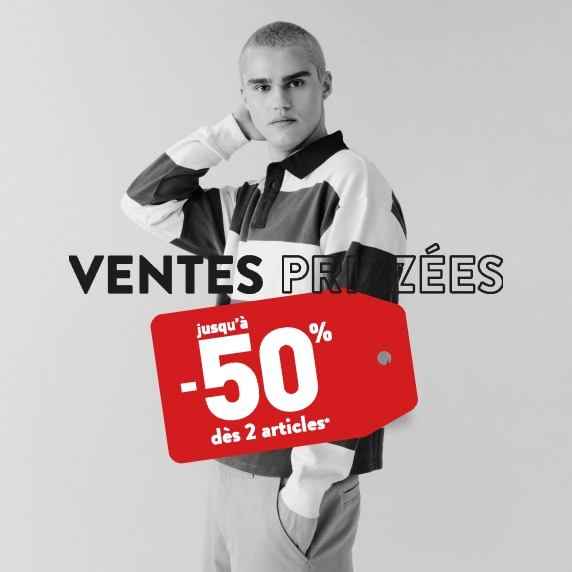 Ventes prizzées homme