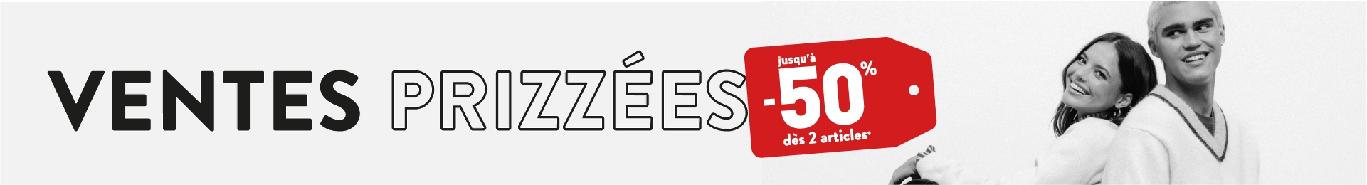 Ventes prizzes homme