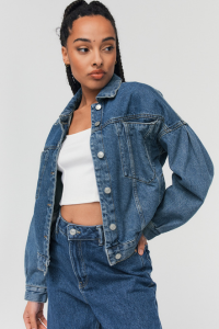 veste en jean femme