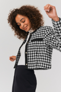 veste tweed femme