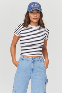 Pull manches courtes femme