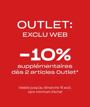outlet 10% supp dès 2 articles