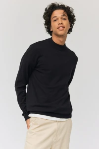 pull col montant homme