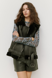 Veste sherpa femme