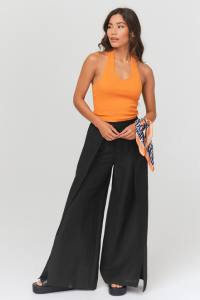 Pantalon en lin femme
