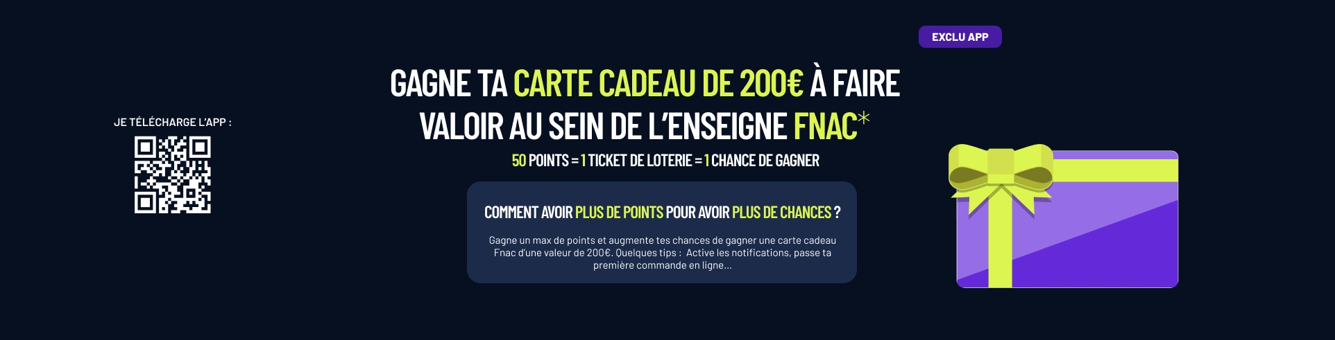 Bannière loterie